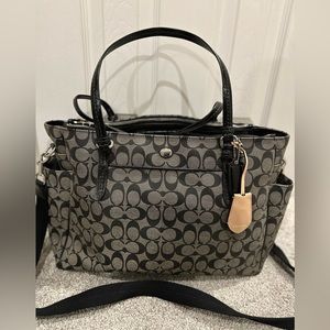 Coach diaper bag